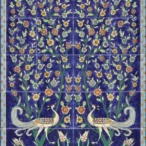 seven color tile panel